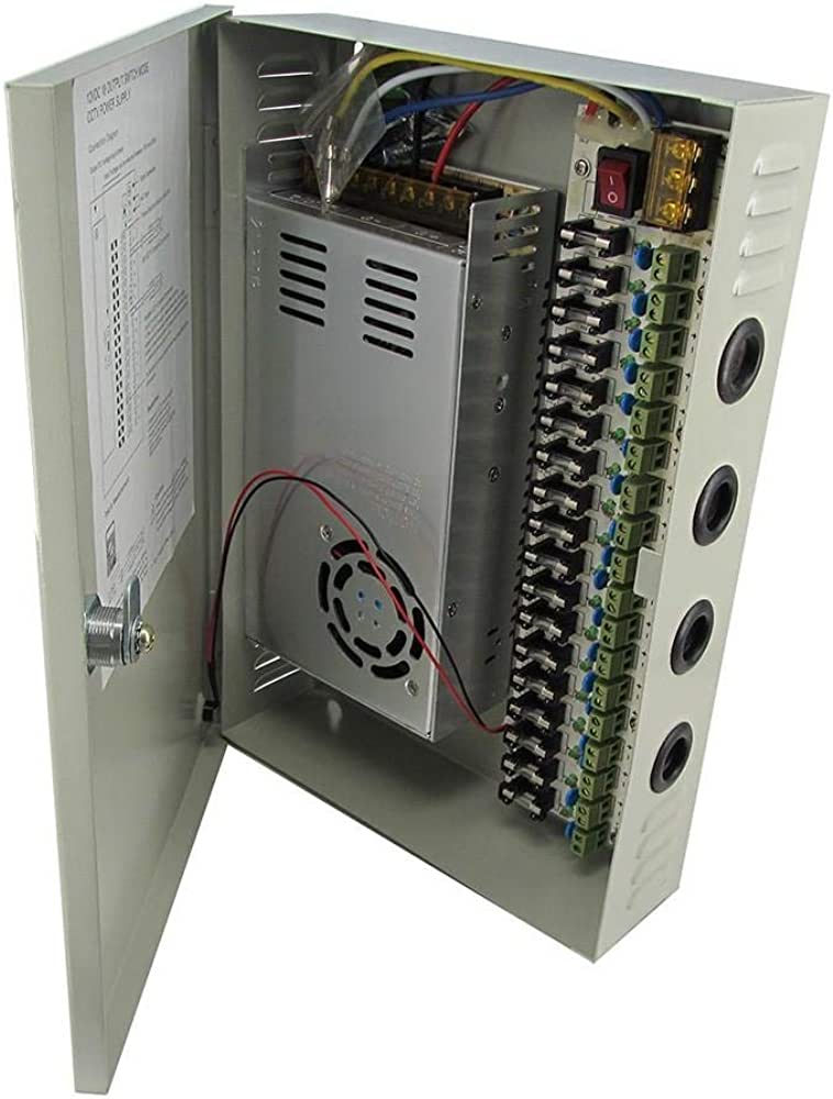 Power Supply Camera 20A Box/18CH